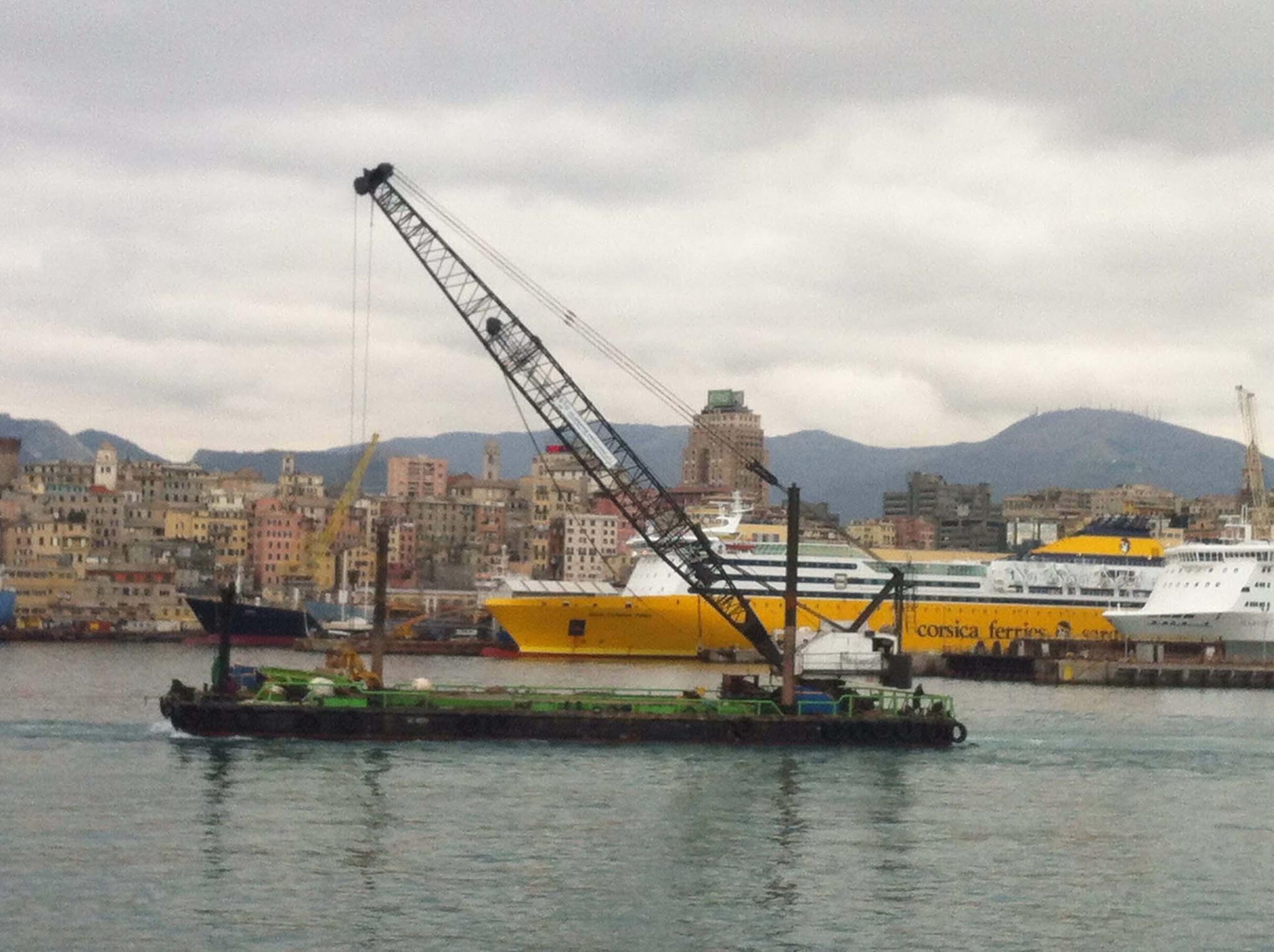 Draga porto Genova