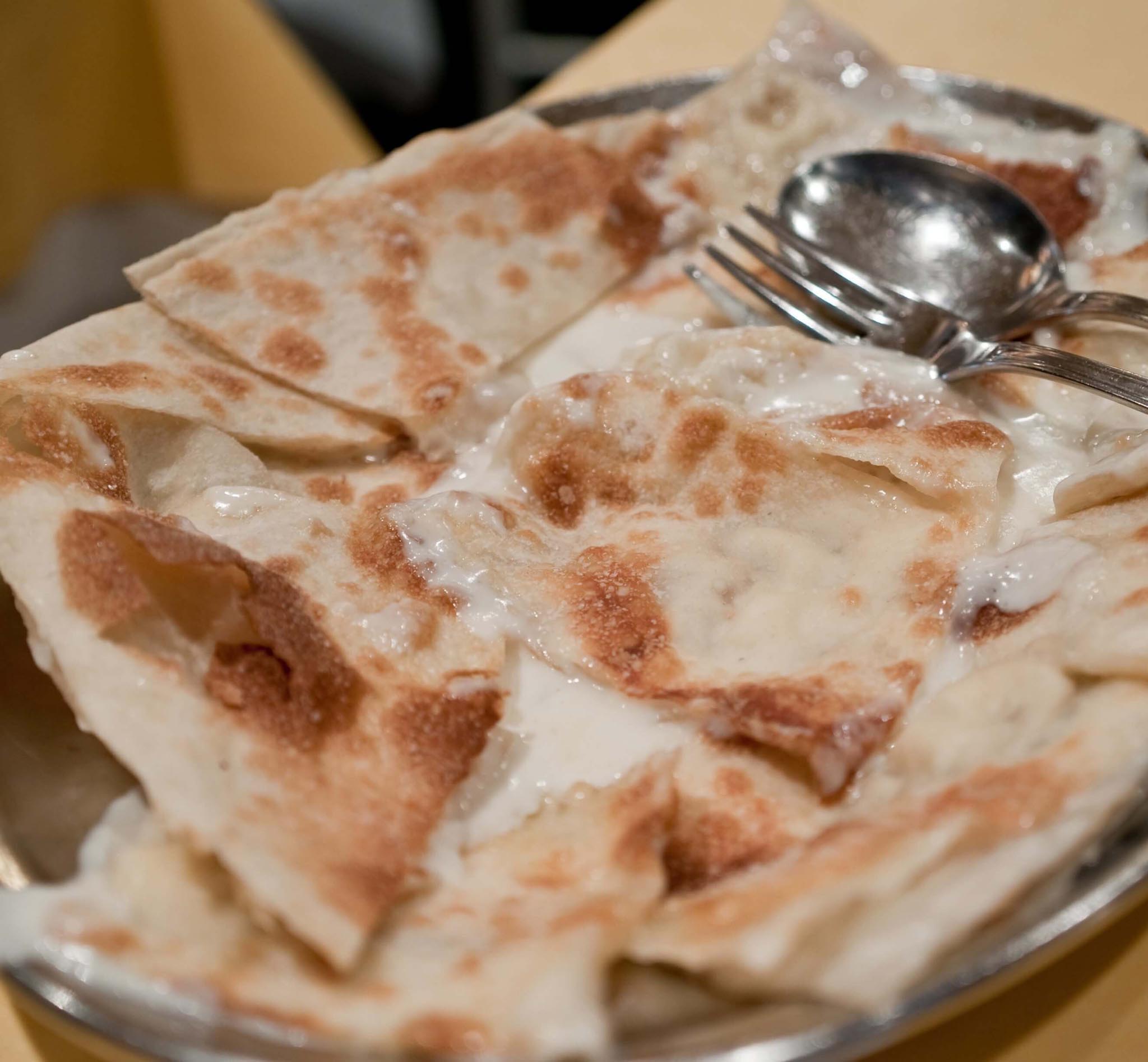 Focaccia col formaggio di Recco