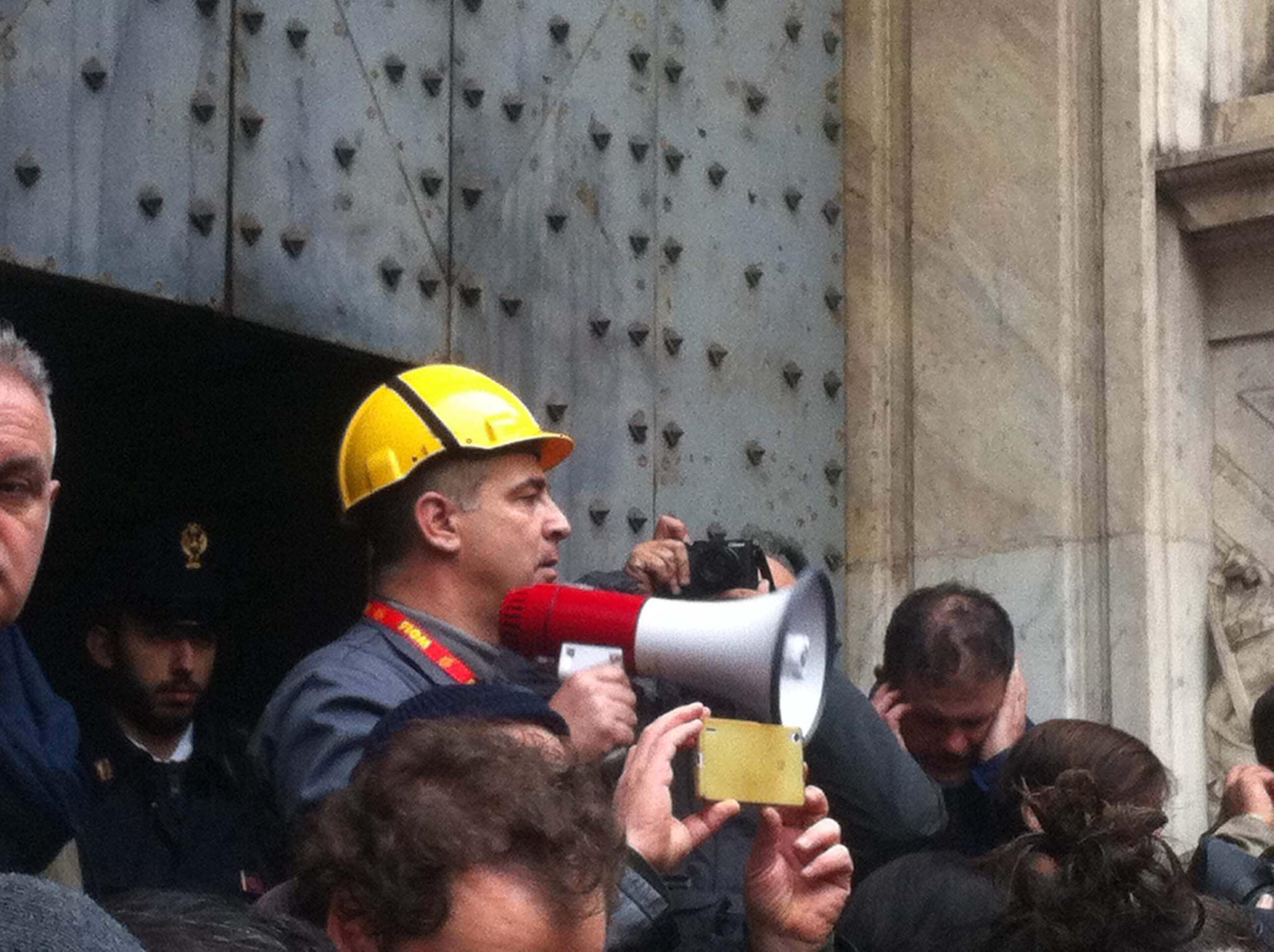 manifestazione sciopero protesta fiom ilva