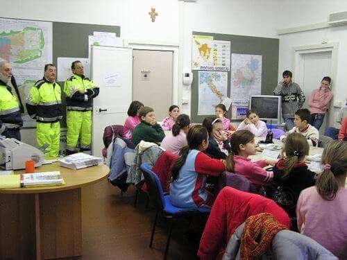 Protezione civile a scuola