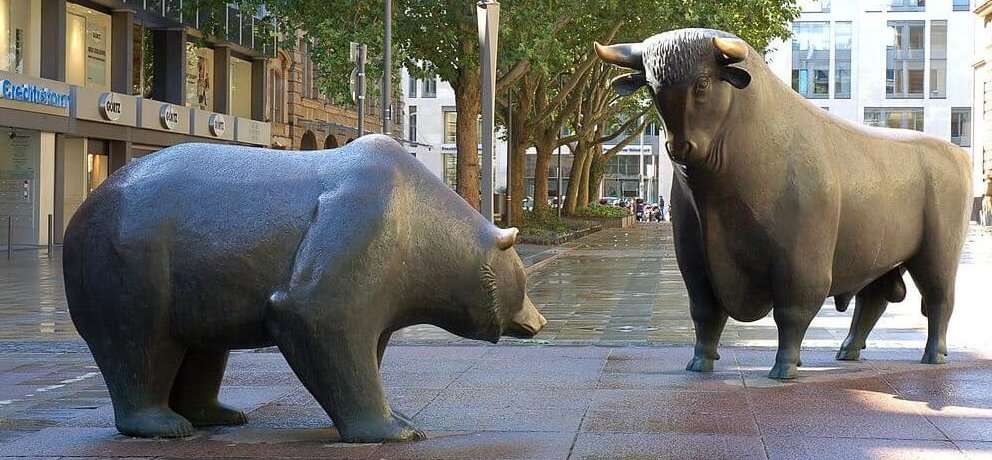 Borsa orso toro