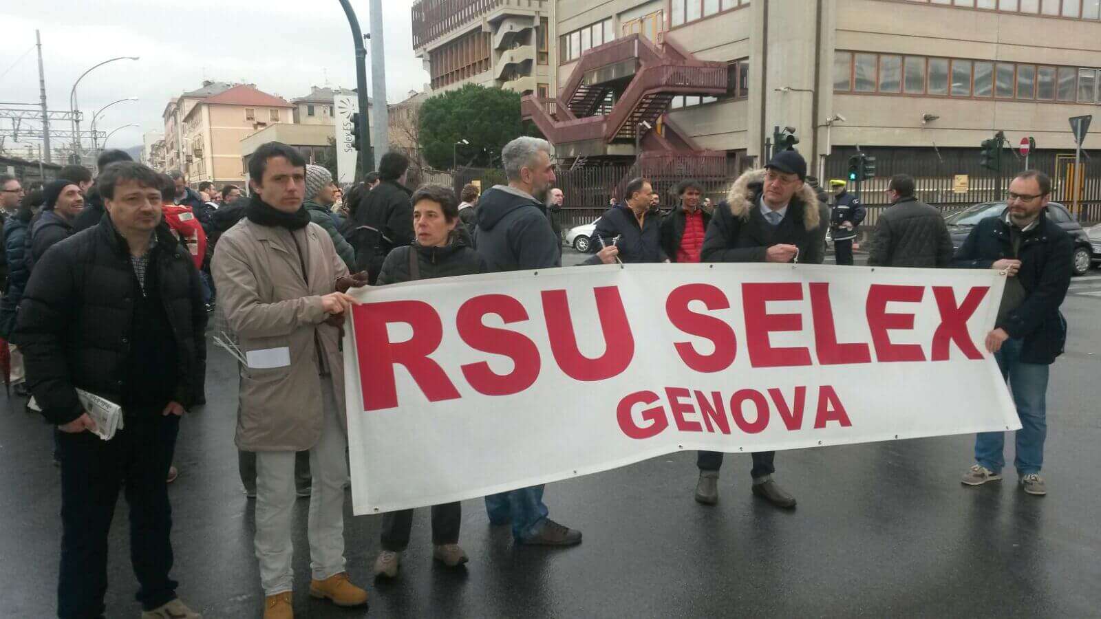 Selex Es, sciopero, Finmeccanica
