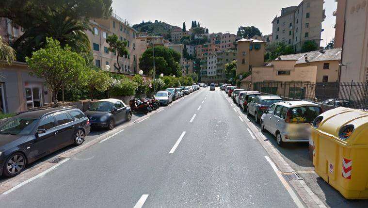 via del commercio nervi genova