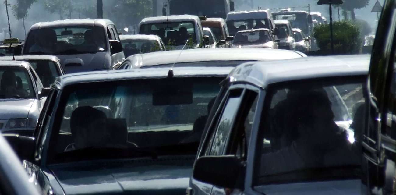 Traffico, auto, coda