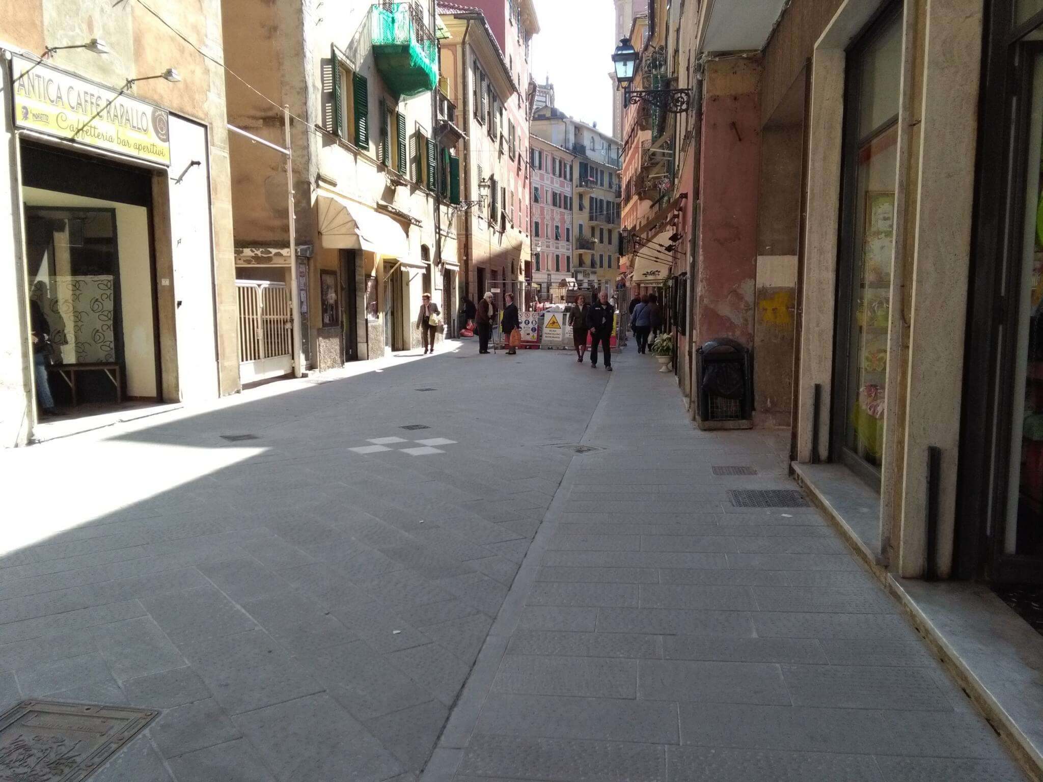 rapallo Ripavimentazione Via Mameli (2)