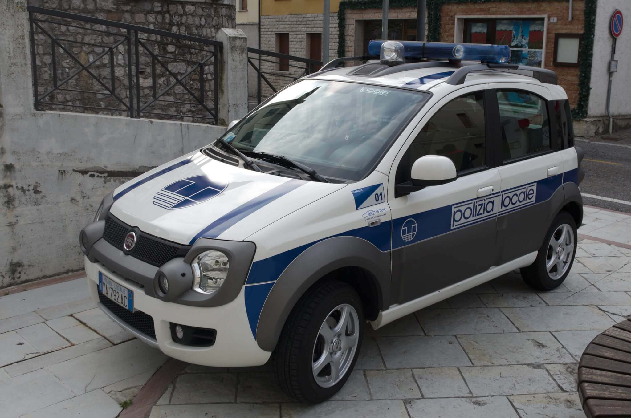Barcis – 20140402 – Fiat Panda Polizia locale de Barcis