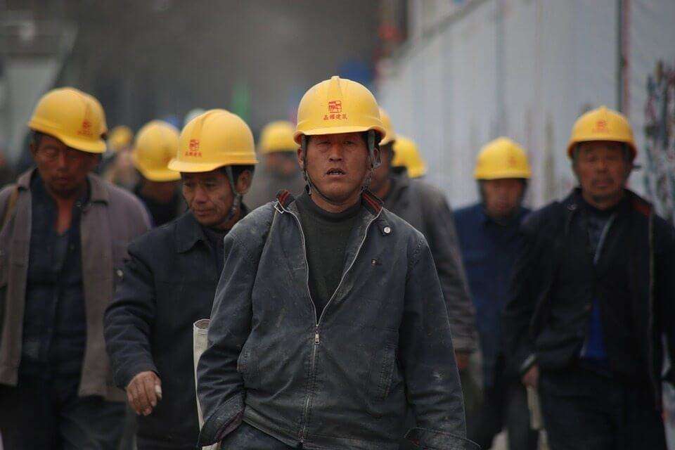 lavoratore cinese, cina,