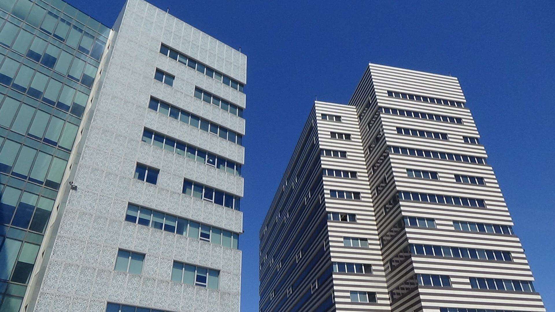 Erzelli, palazzi Siemens, Esaote ed Ericsson
