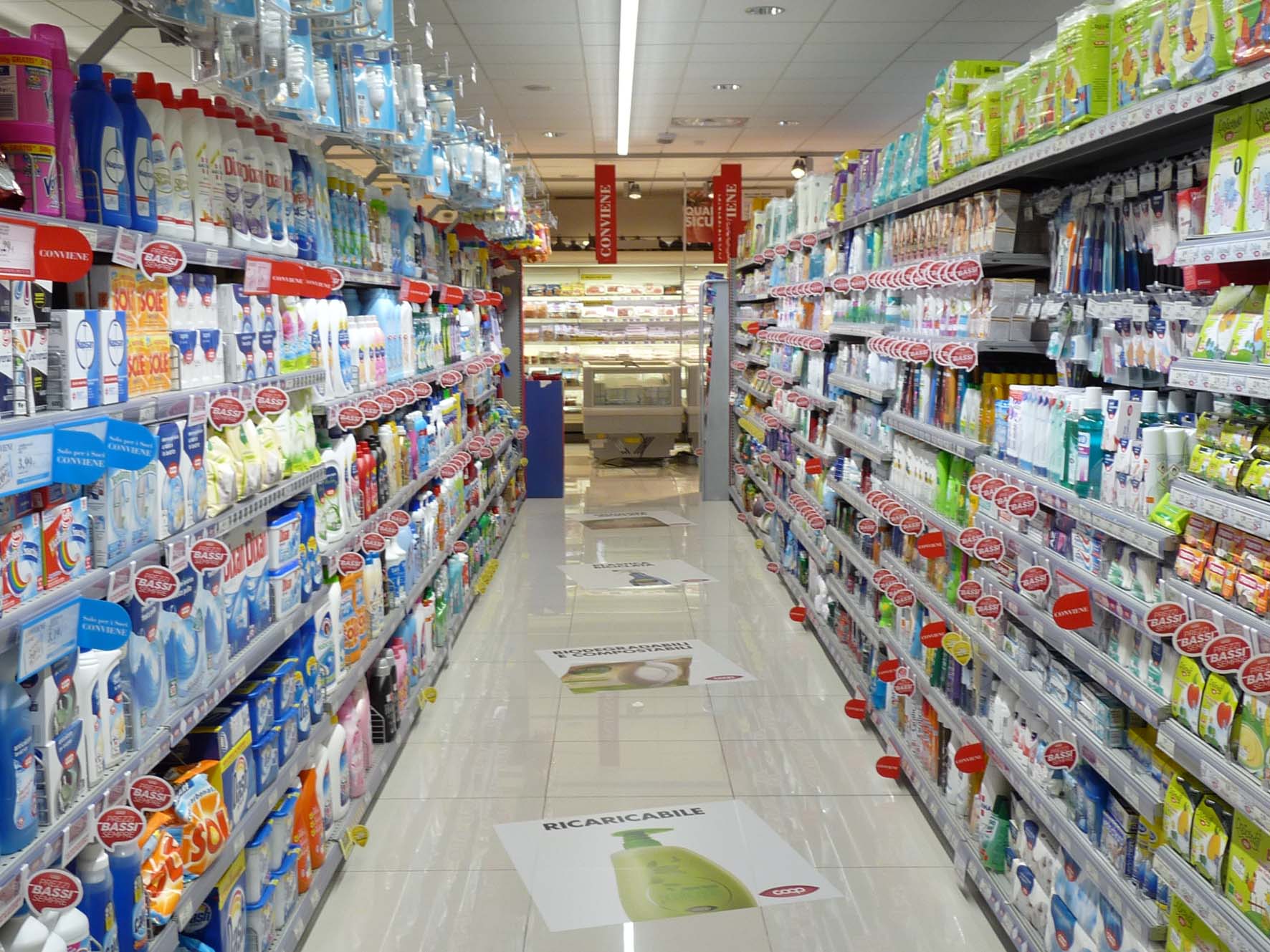supermercato commercio coop
