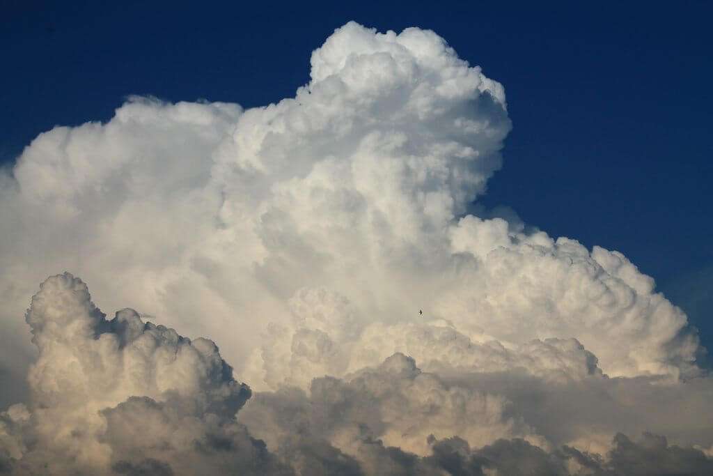 meteo, nuvole, cielo, temporale