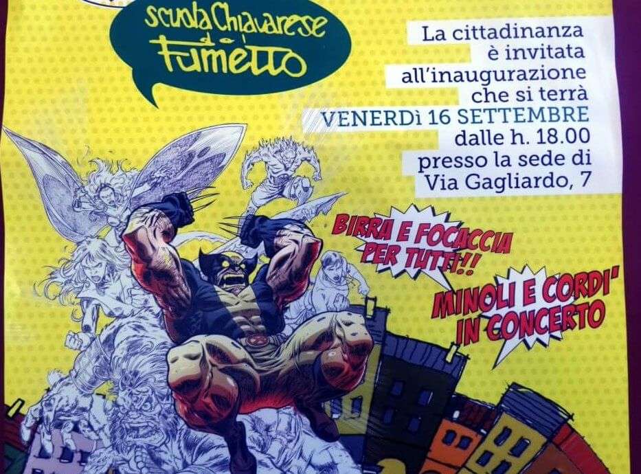 scuola chiavarese del fumetto