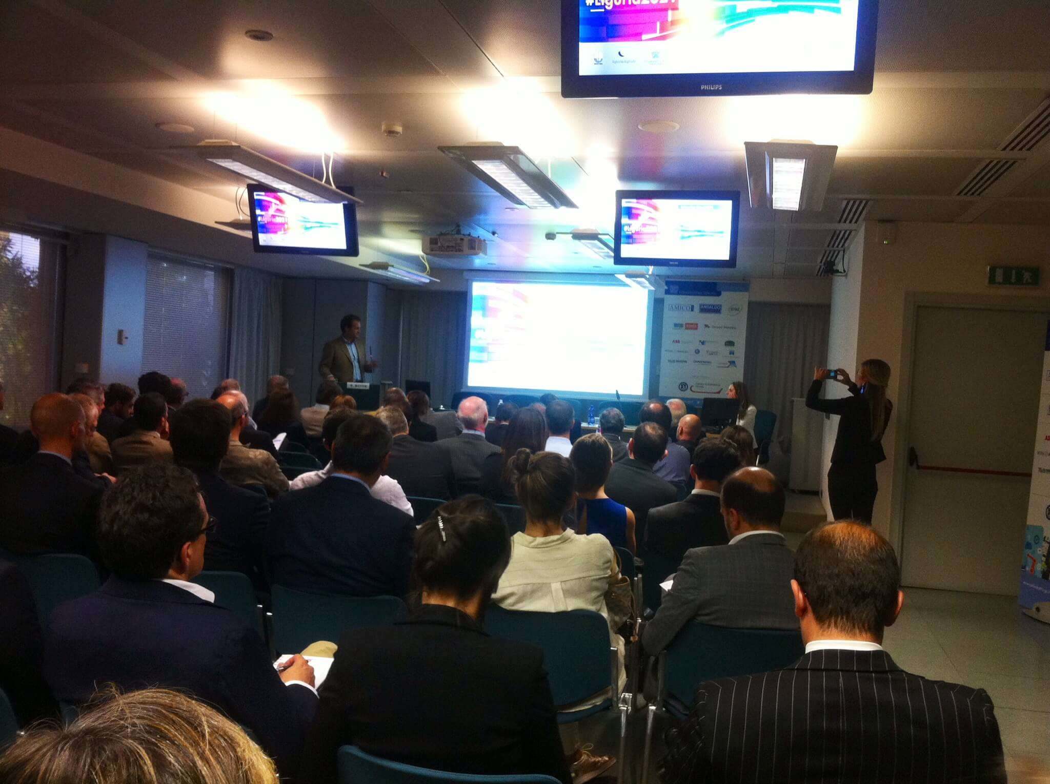 La platea dell’evento #Liguria2021