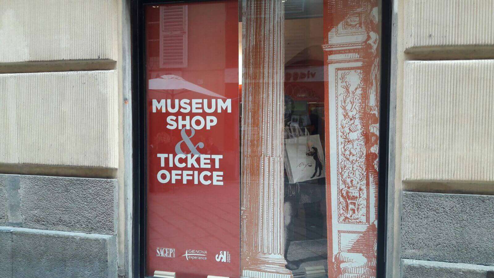 musei strada nuova biglietteria