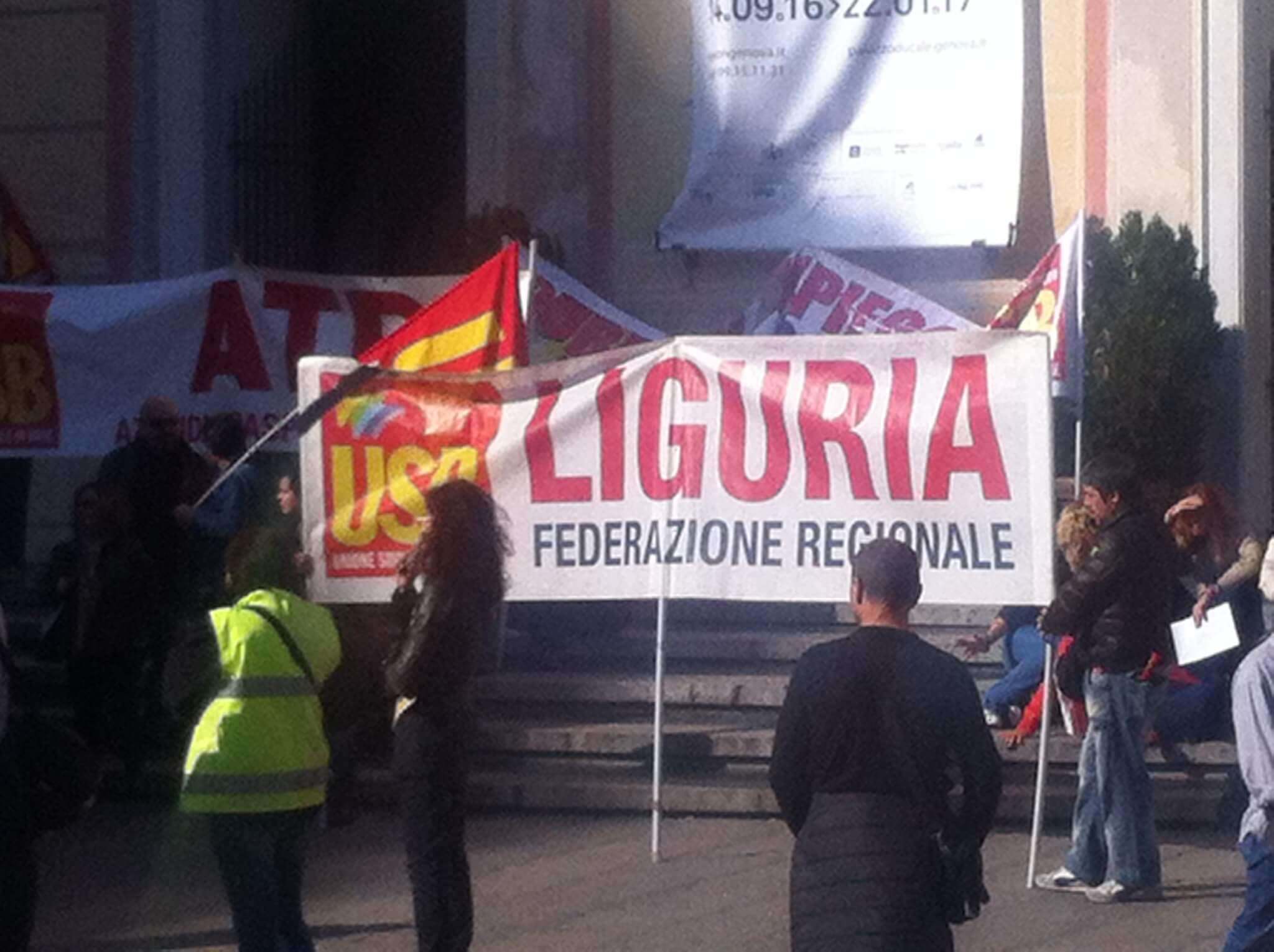 usb manifestazione sciopero