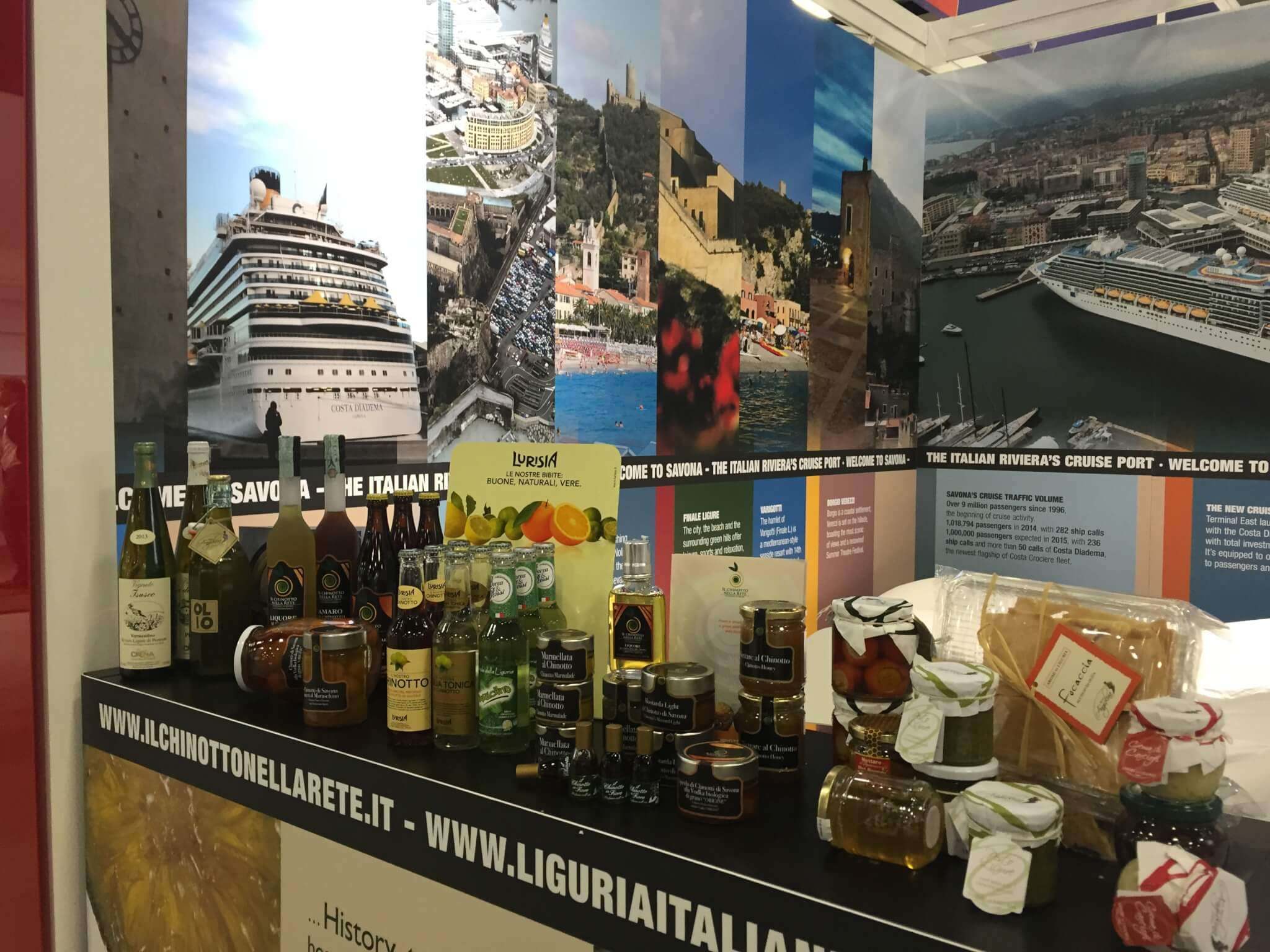 Il chinotto nella rete alle fiere