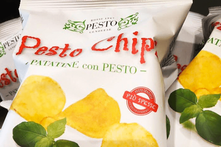 Pesto chips