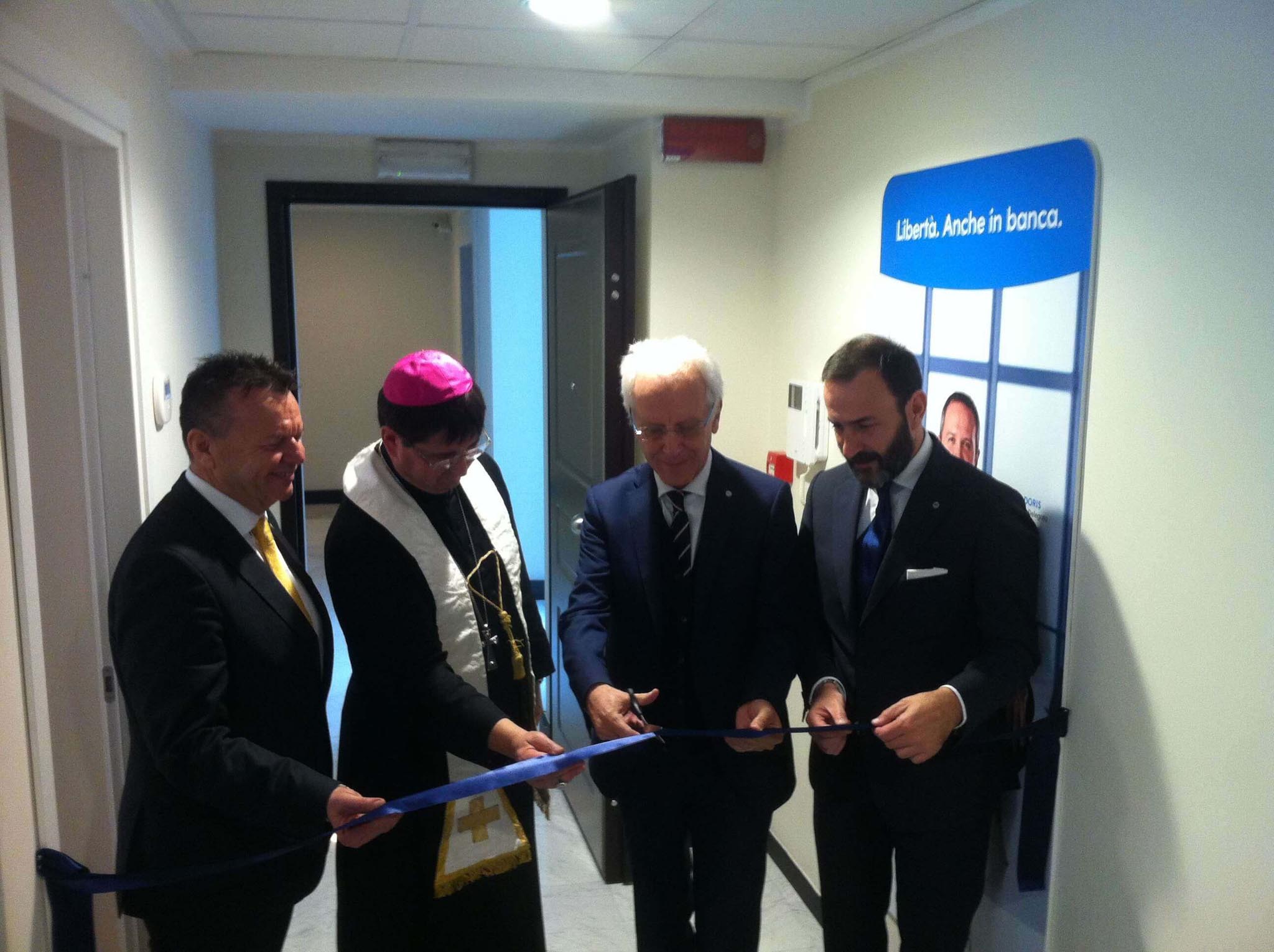 Inaugurazione ufficio Banca Mediolanum