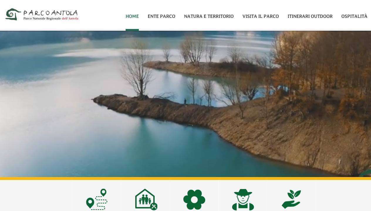 parco antola sito