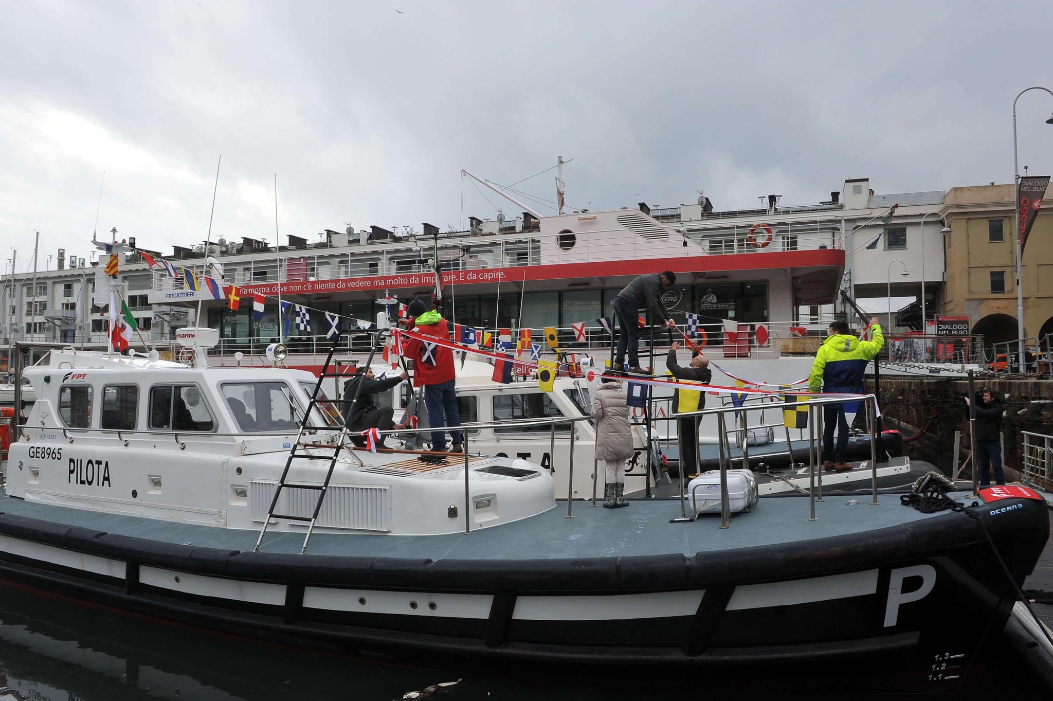 genova nuove barche piloti del porto   foto leoni