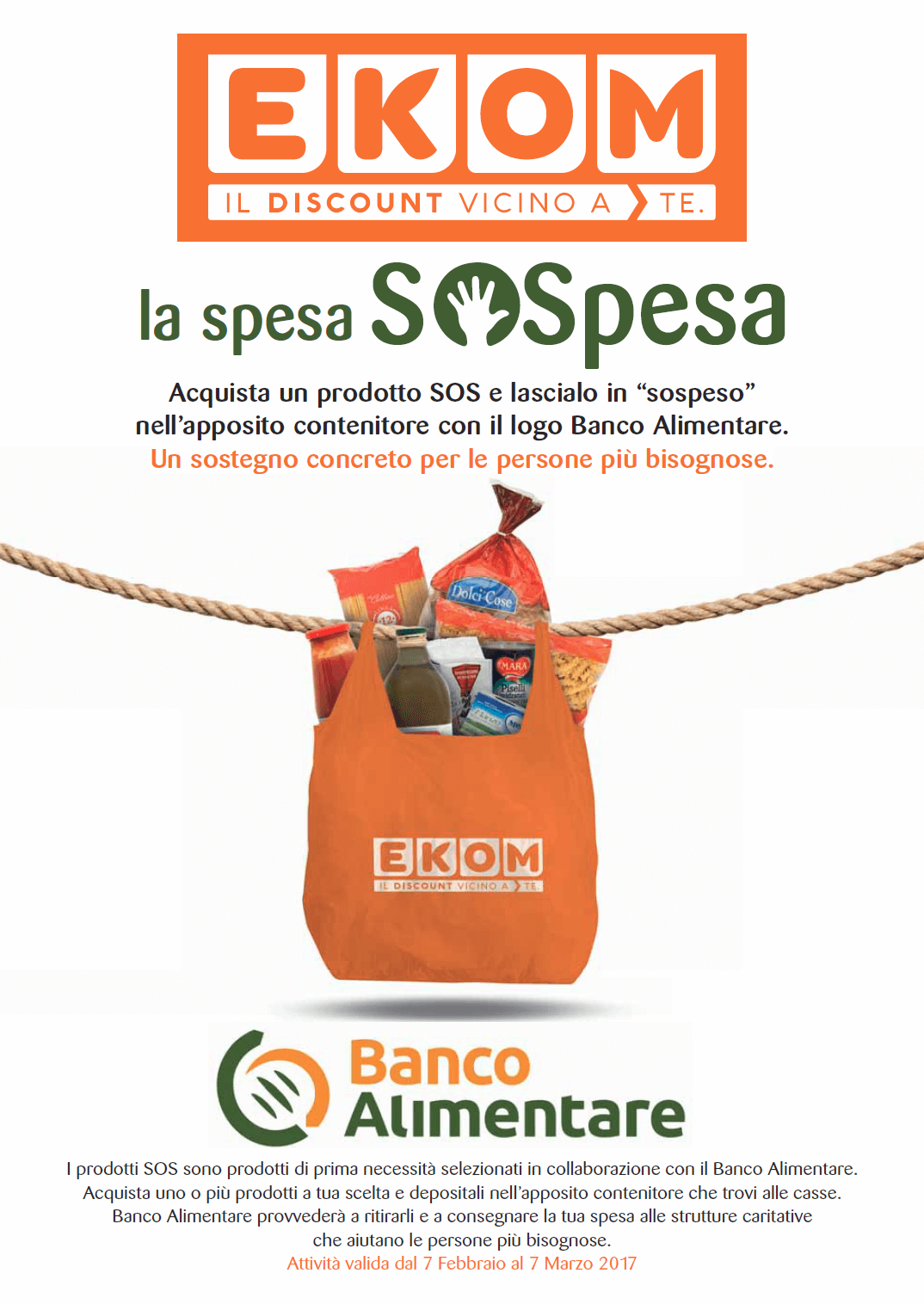 spesa sospesa ekom