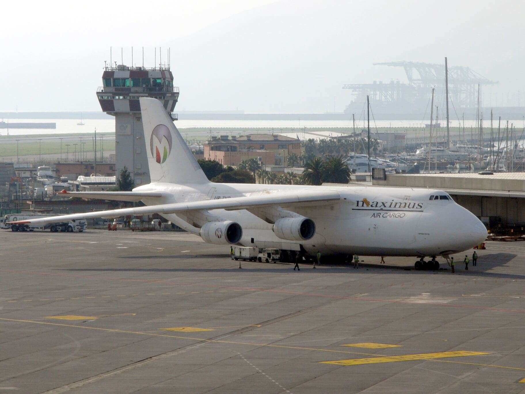An-124 dall’alto