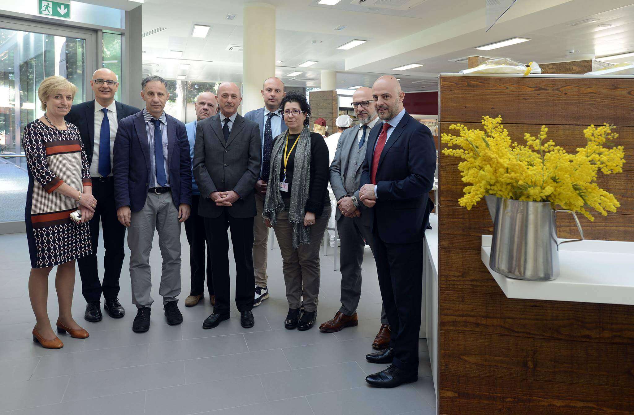 inaugurazione foto di gruppo