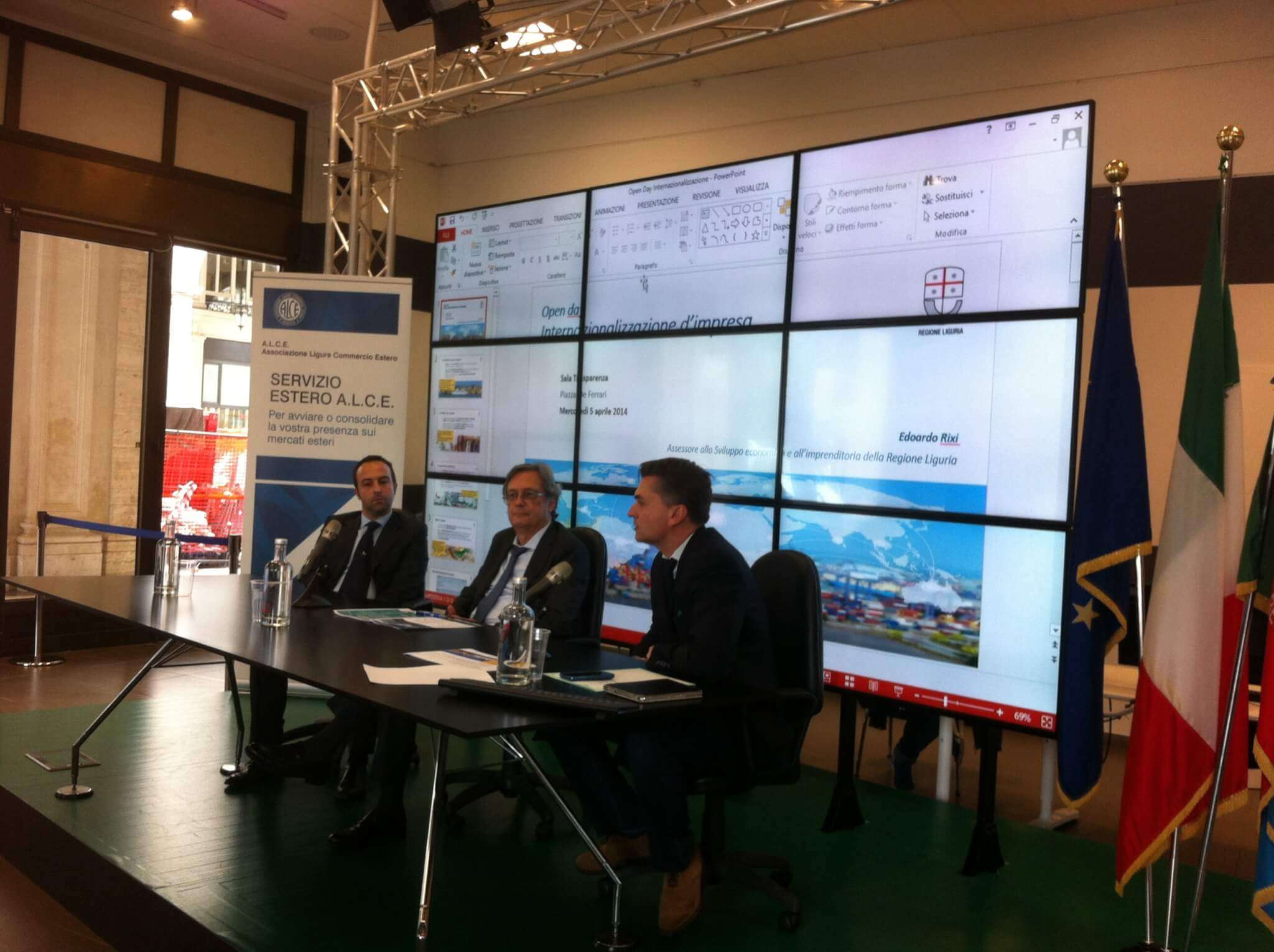 La presentazione dell’open day e del corso in Sala trasparenza