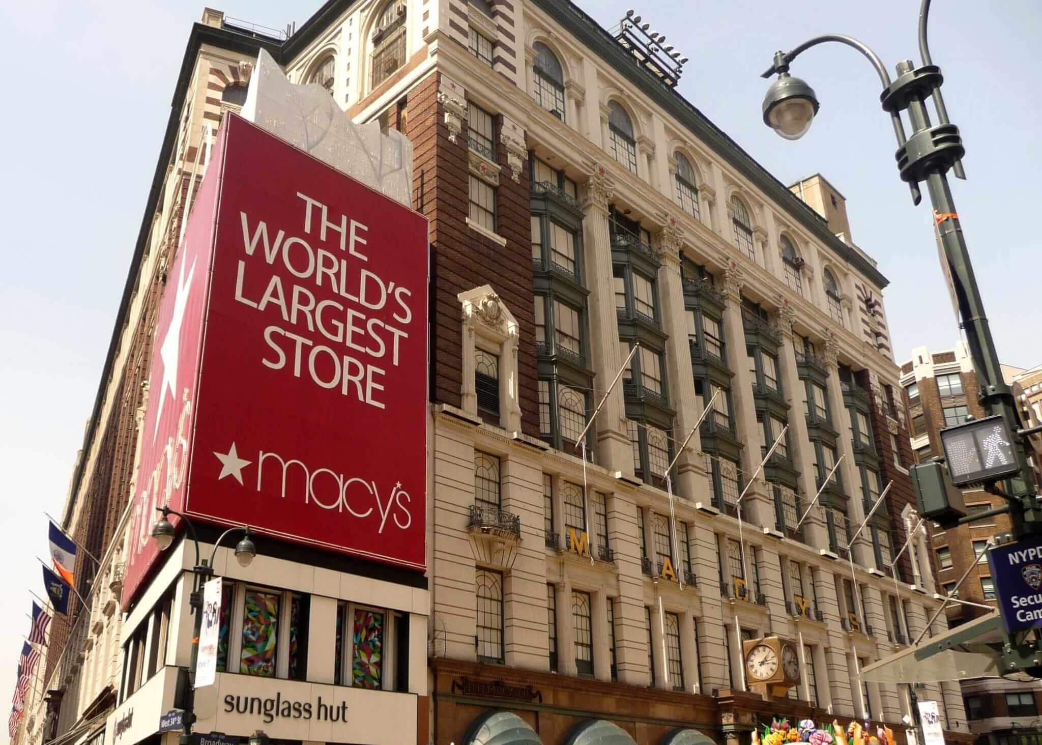 macy’s fashion store negozi moda