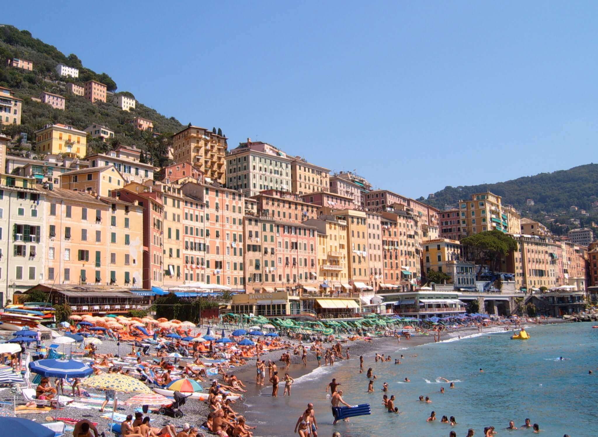 Camogli spiaggia