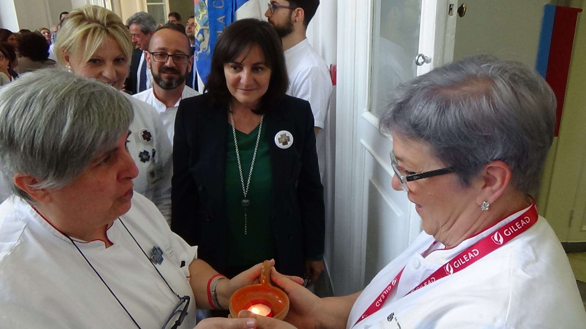 Inaugurazione nuovo reparto Galliera con Viale