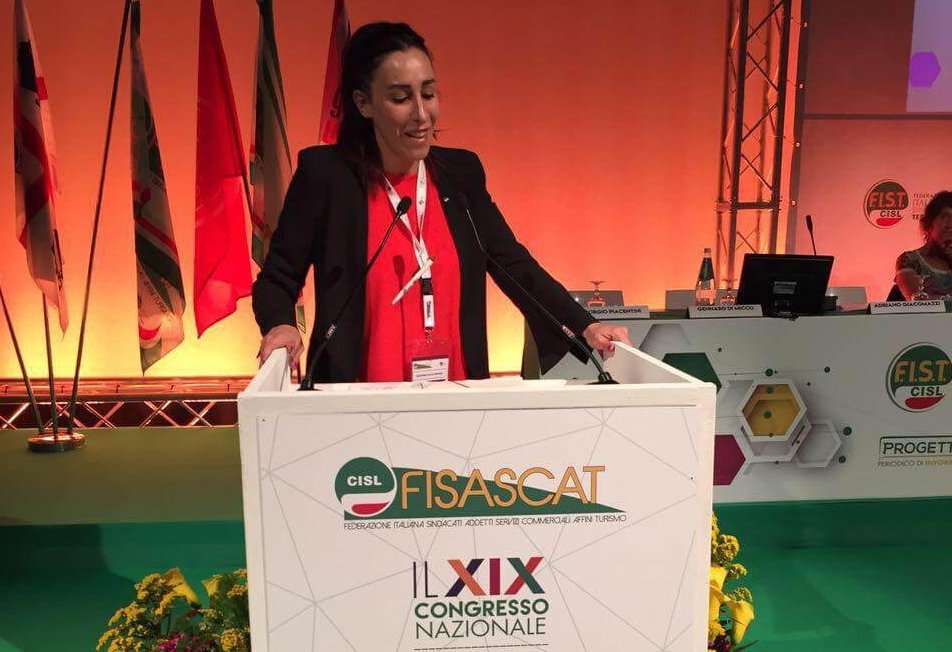 silvia avanzino fisascat cisl