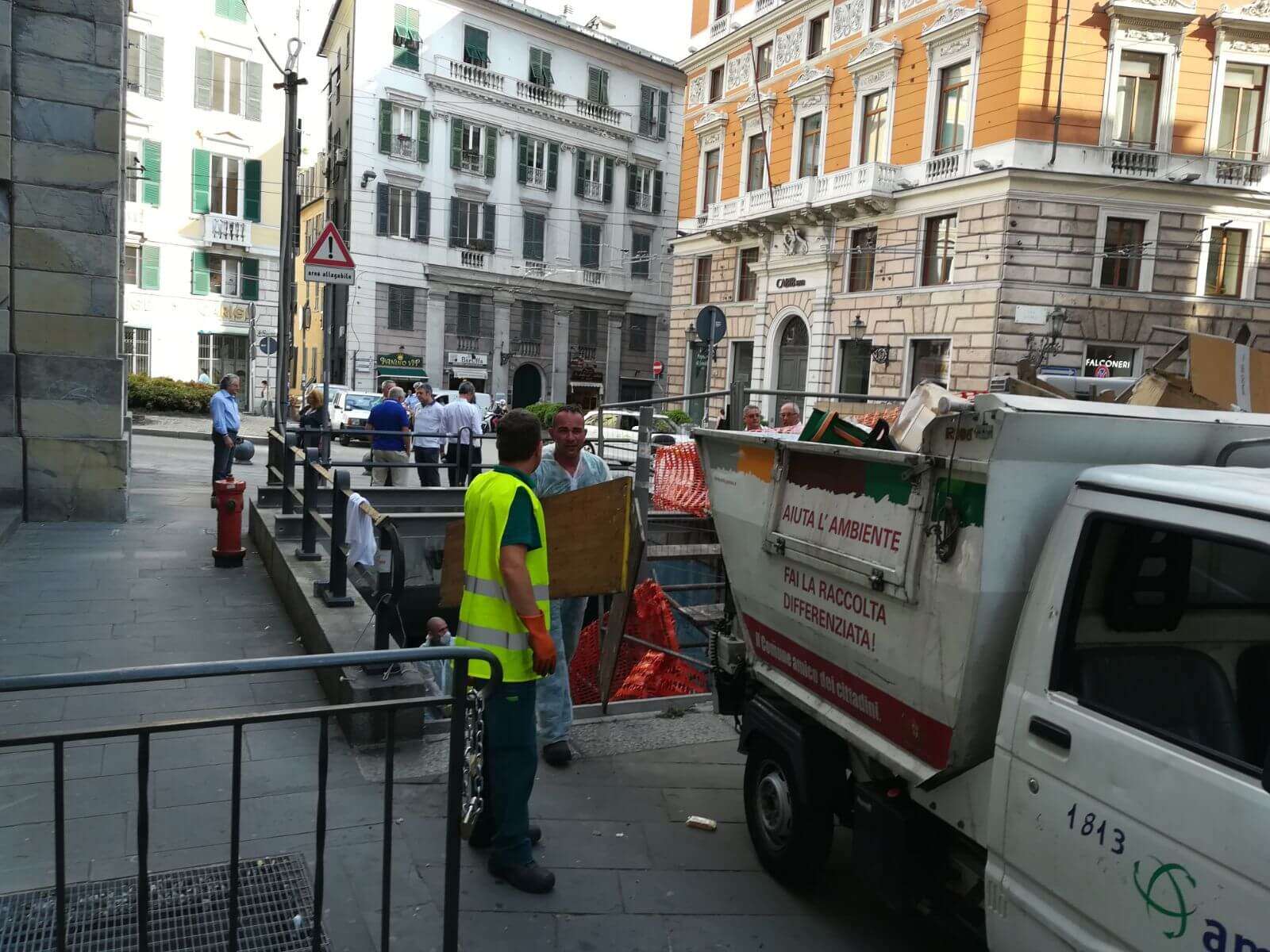 piazza labò sottopasso