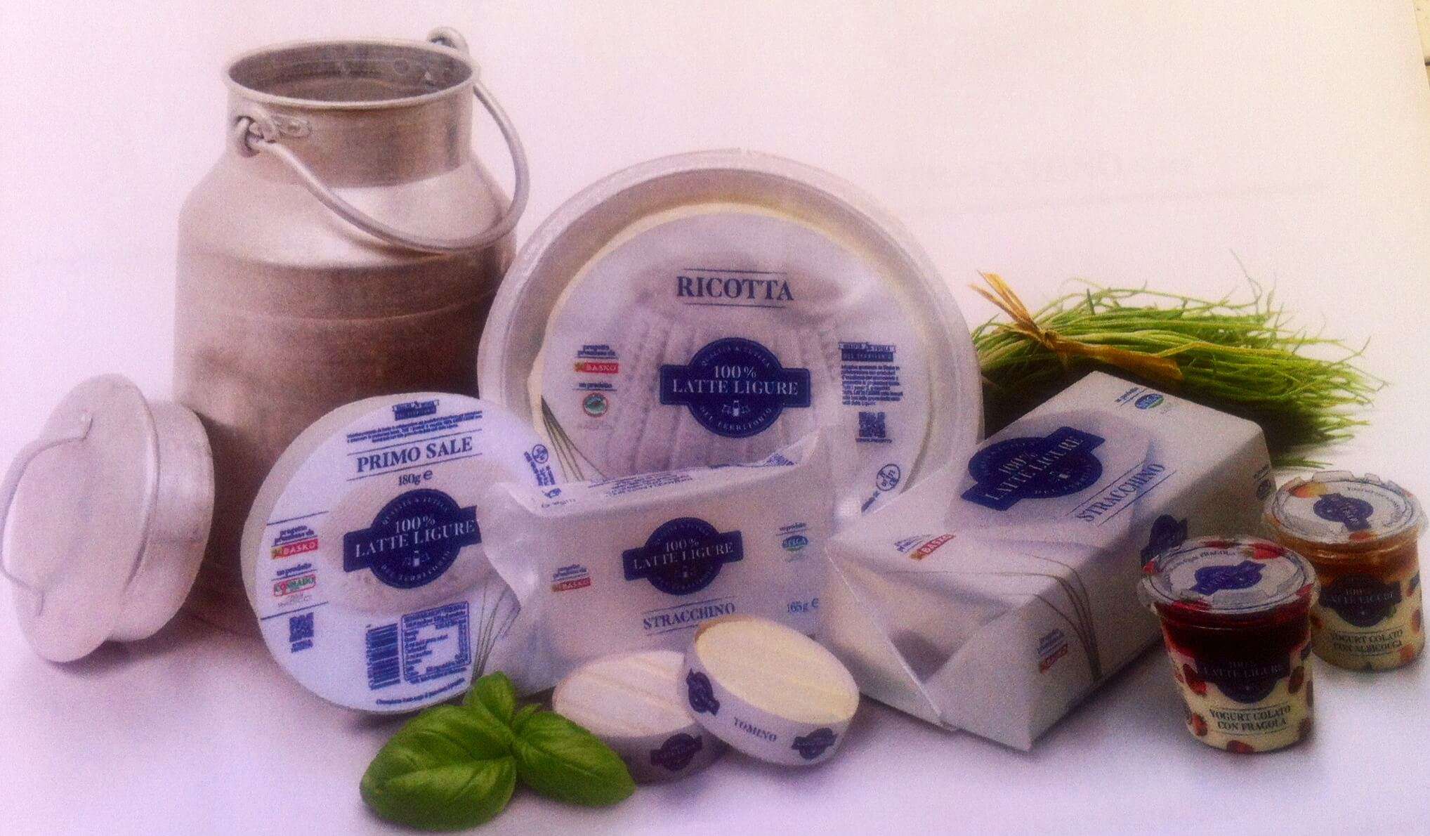 Marchio 100% latte ligure