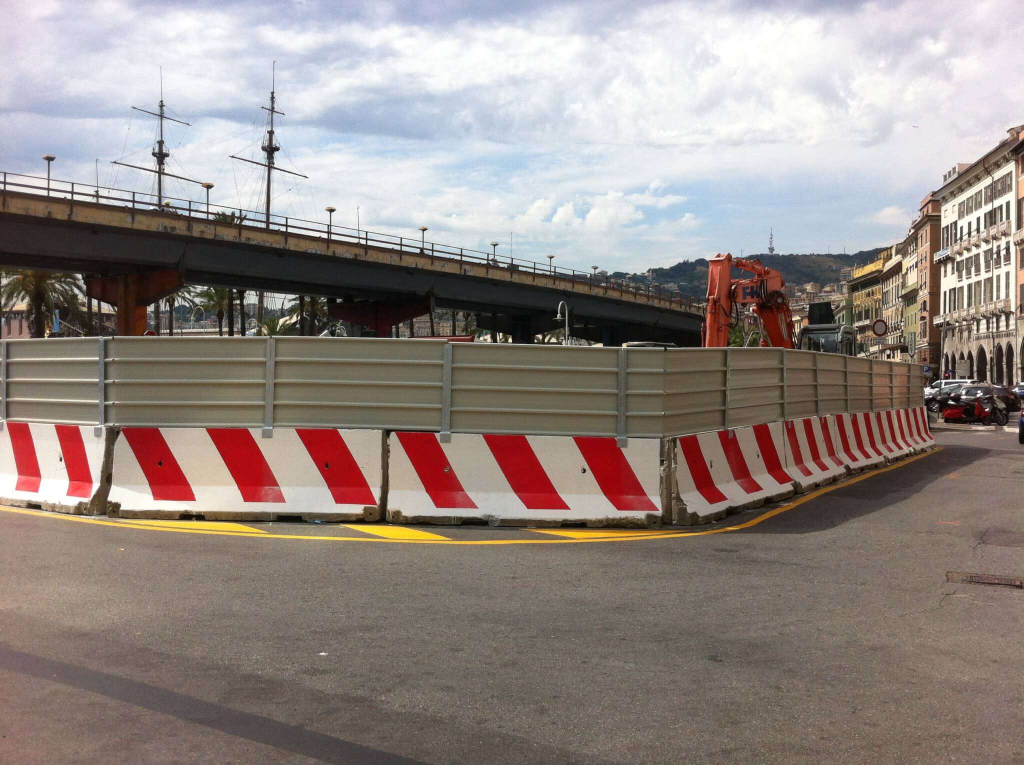 piazza caricamento cantiere
