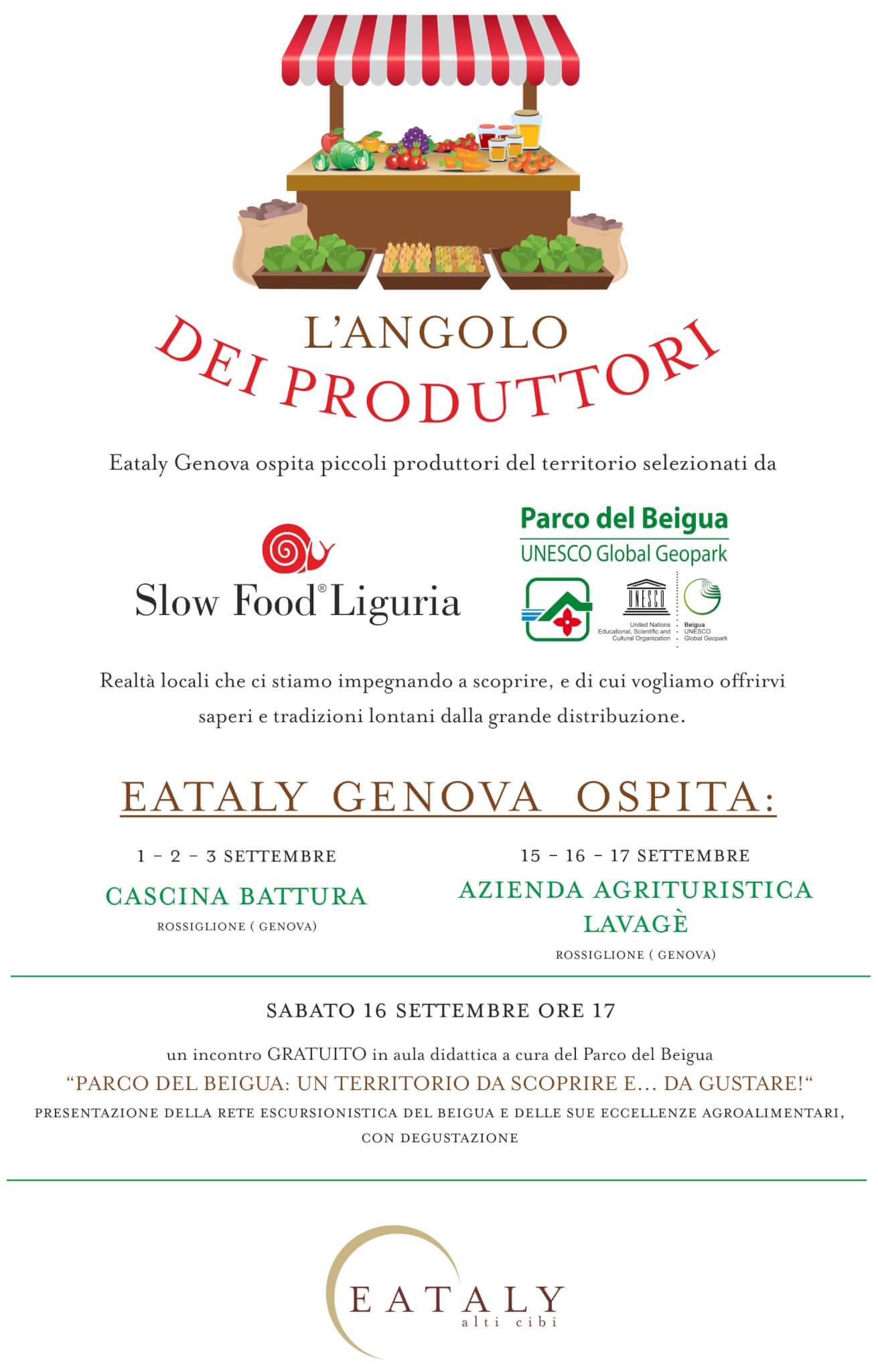 eataly parco beigua
