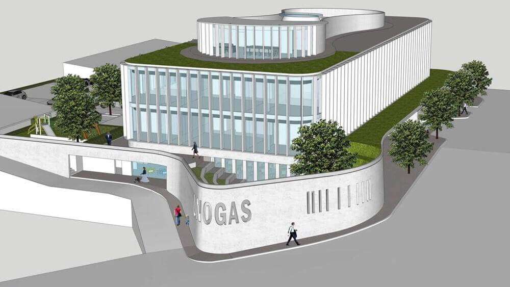 Il progetto della nuova sede di Taggia di Unogas