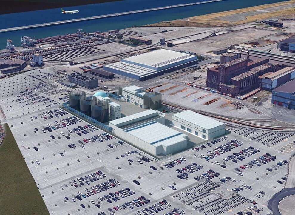 Rendering nuovo Depuratore Cornigliano