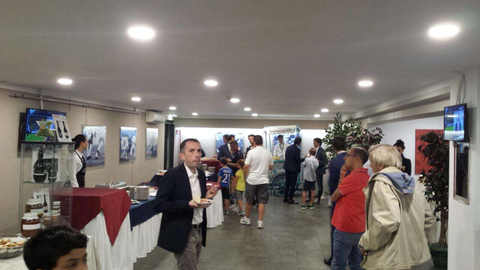 l’area Hospitality genoa stadio luigi ferraris