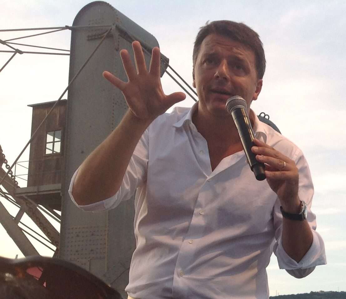 Renzi parla