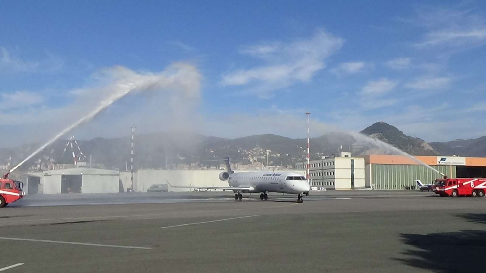 Aereo Lufthansa, volo Genova-Francoforte