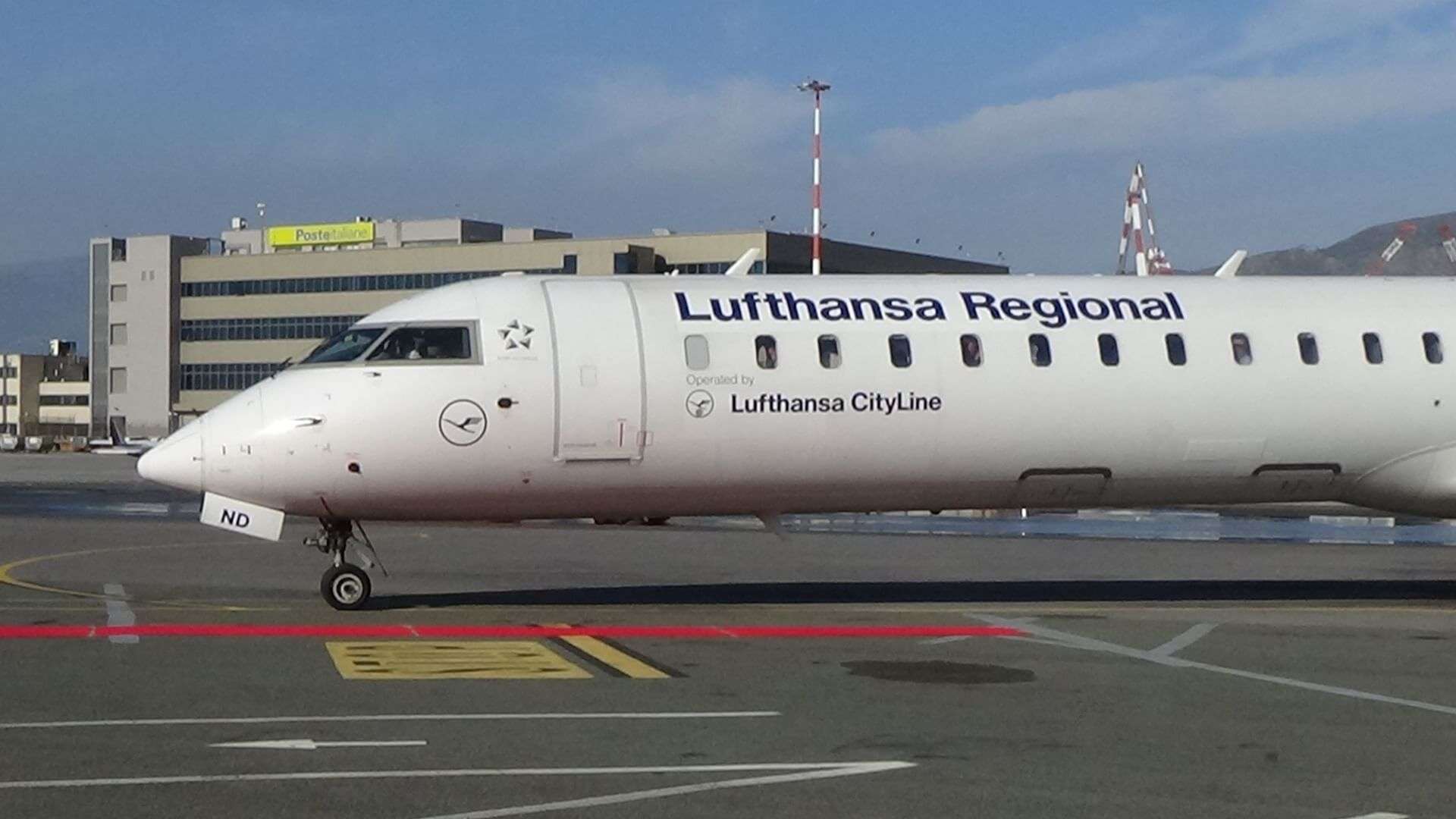 Aereo Lufthansa, volo Genova-Francoforte