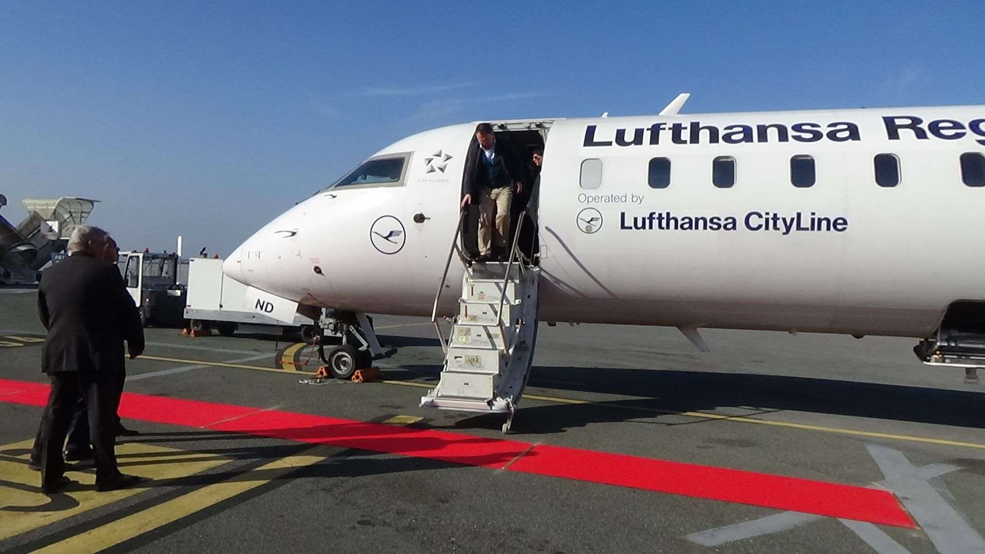 Aereo Lufthansa, volo Genova-Francoforte