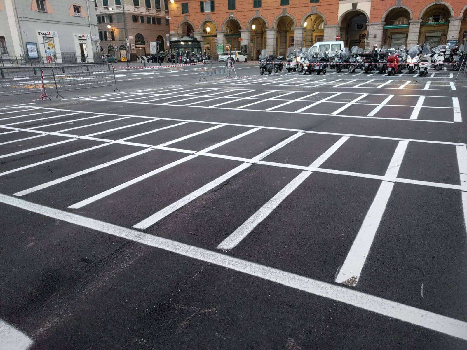 parcheggi moto genova