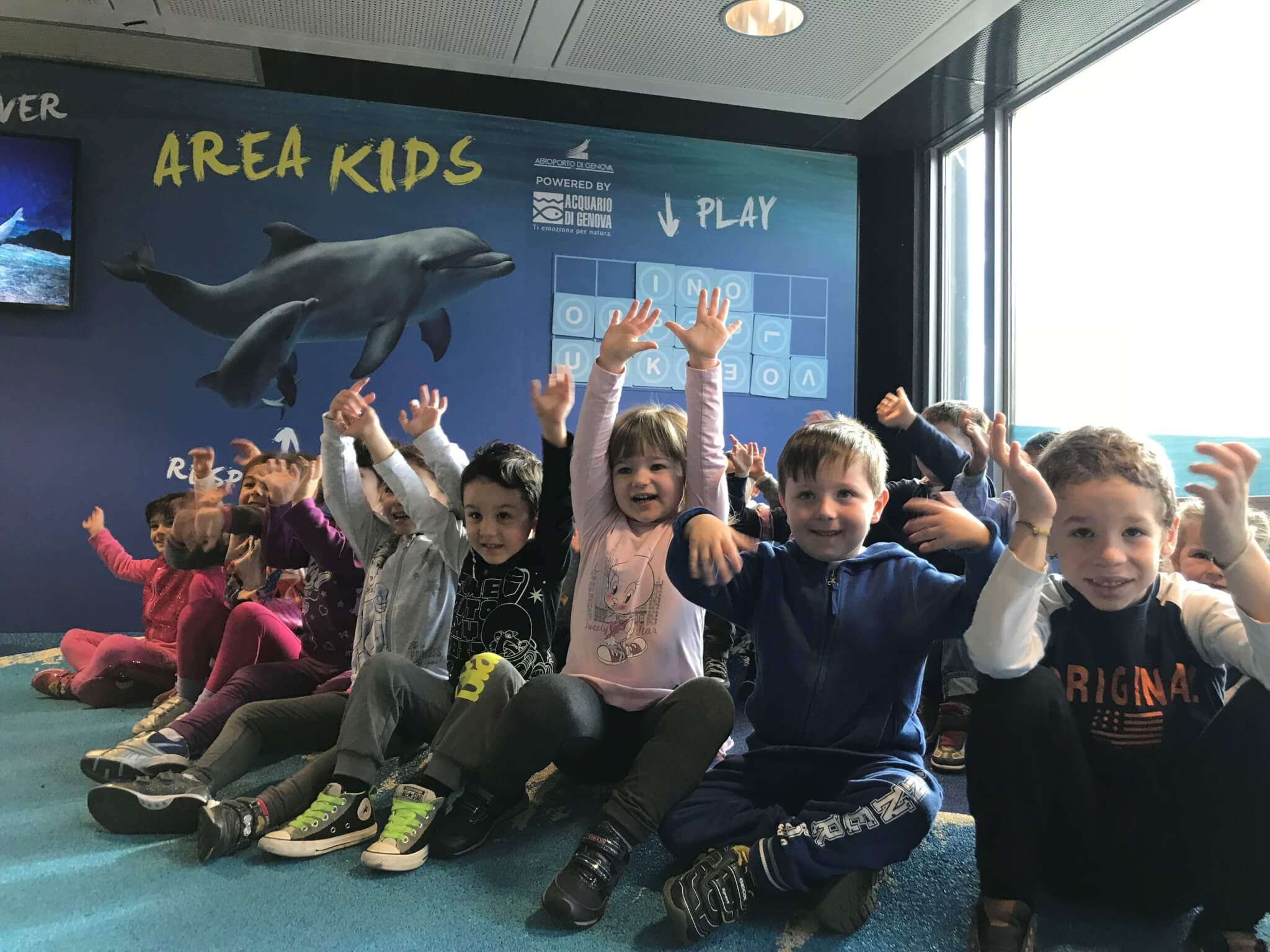 kids area aeroporto genova