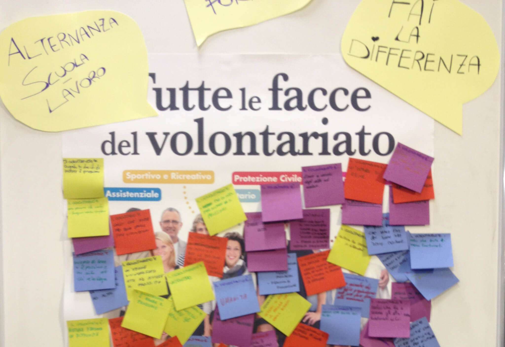 Le idee e i pensieri sul volontariato a Orientamenti