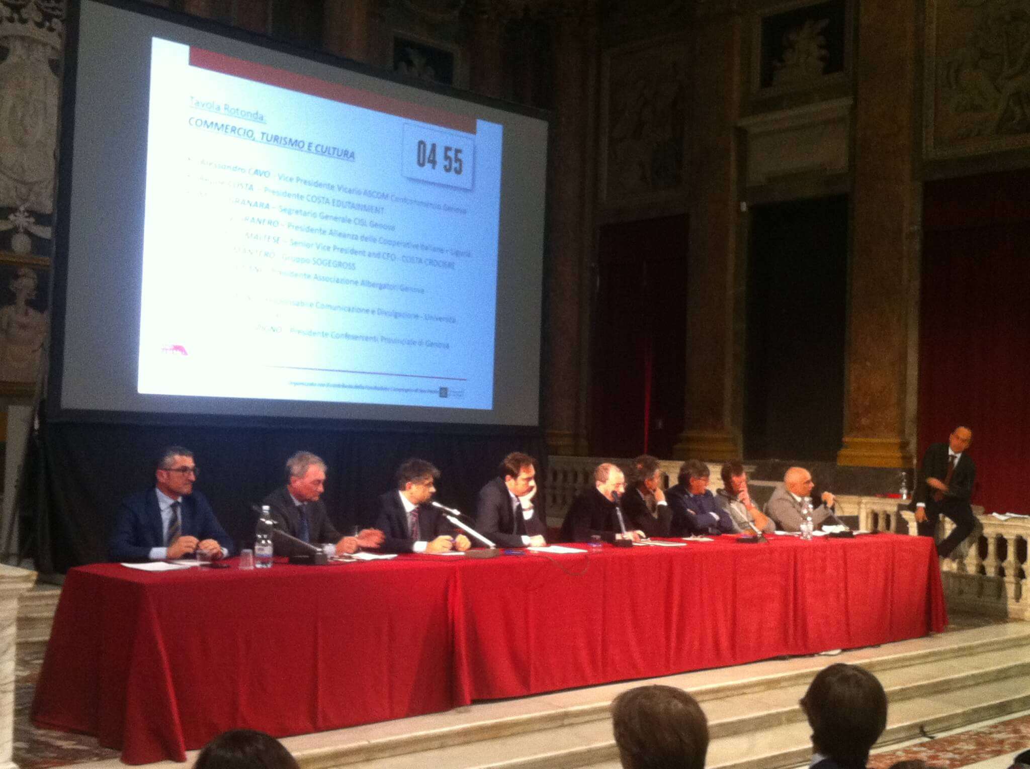 stati generali dell’economia, tavola rotonda commercio, turismo e cultura