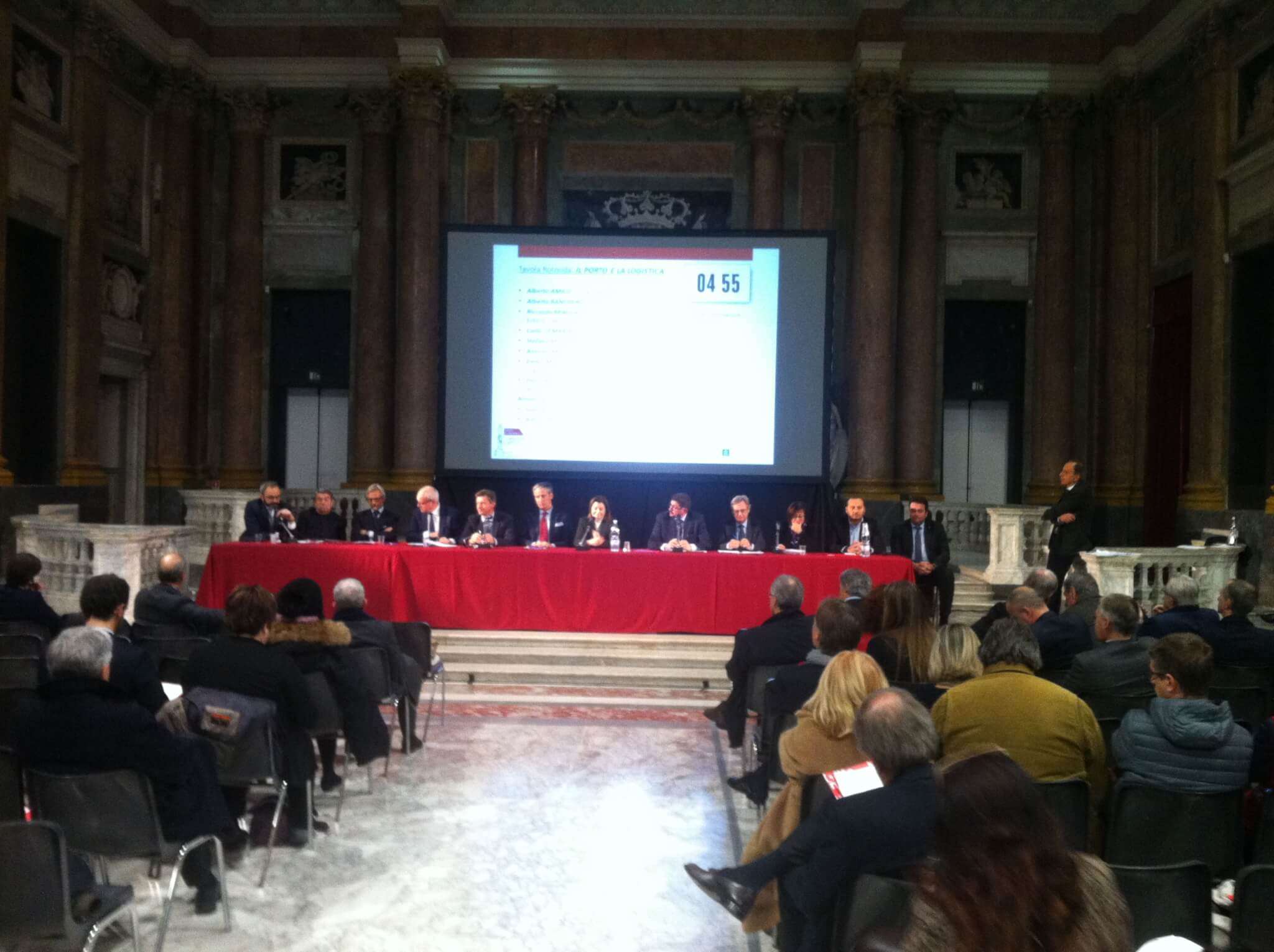 stati generali dell’economia, tavola rotonda porti e logistica