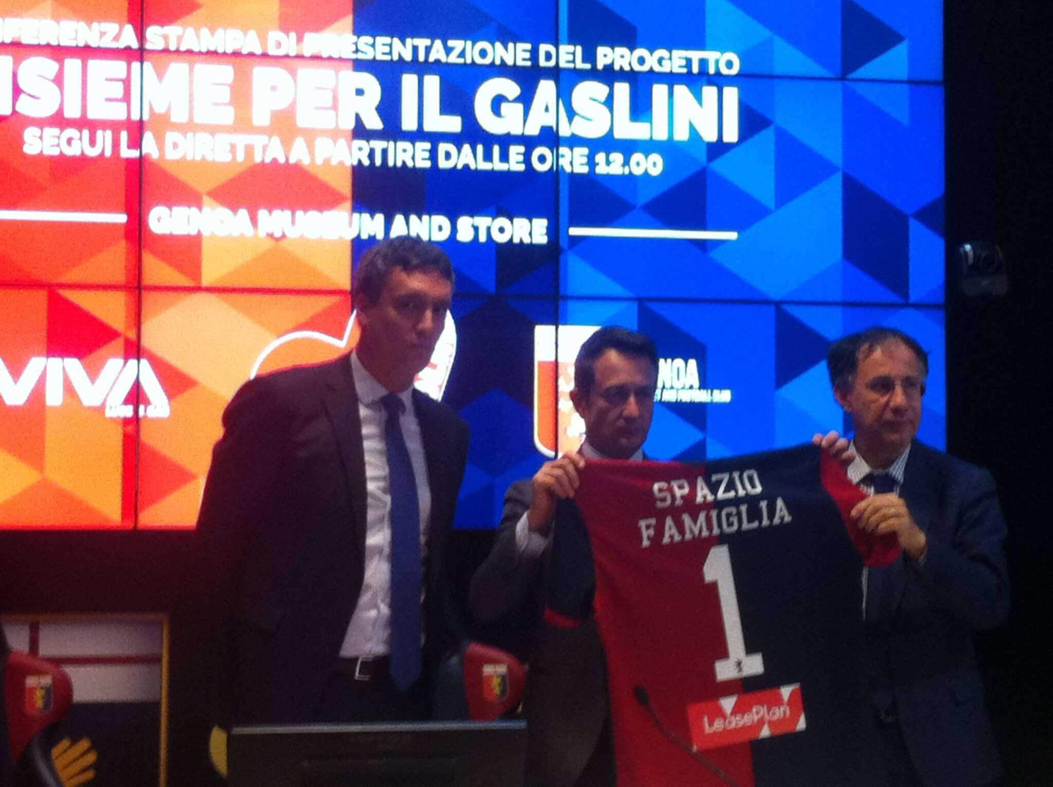 Genoa ed Eviva insieme per il Gaslini