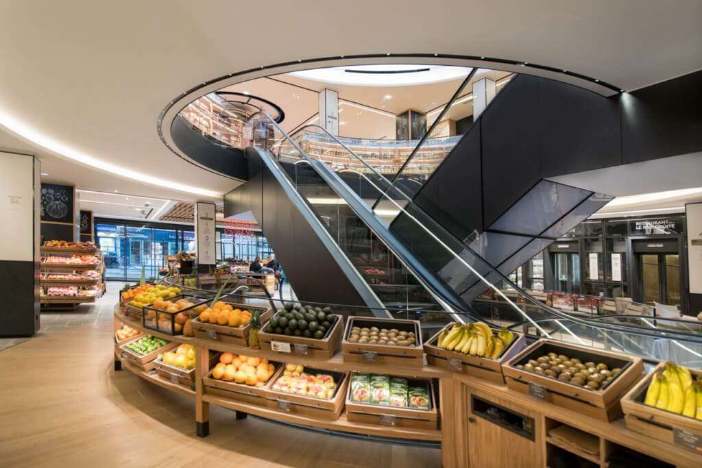 La Grande Epicerie Rive Droite -Escalator RDC – Copyright DR (Copia)