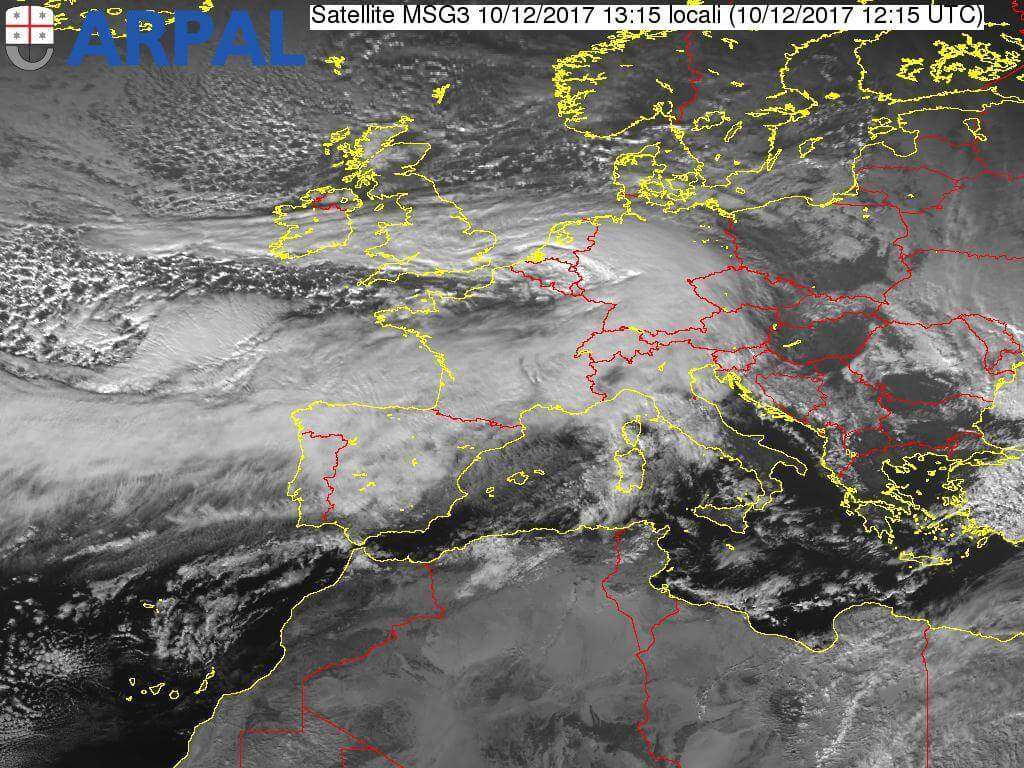 SATELLITE PER ALLERTA 10-11 DICEMBRE